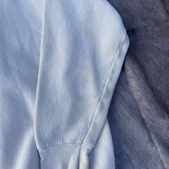 Vintage 80's Washington D.C. White Pink Split Crewneck Pullover Sweatshirt Sz XL - Picture 2 of 8